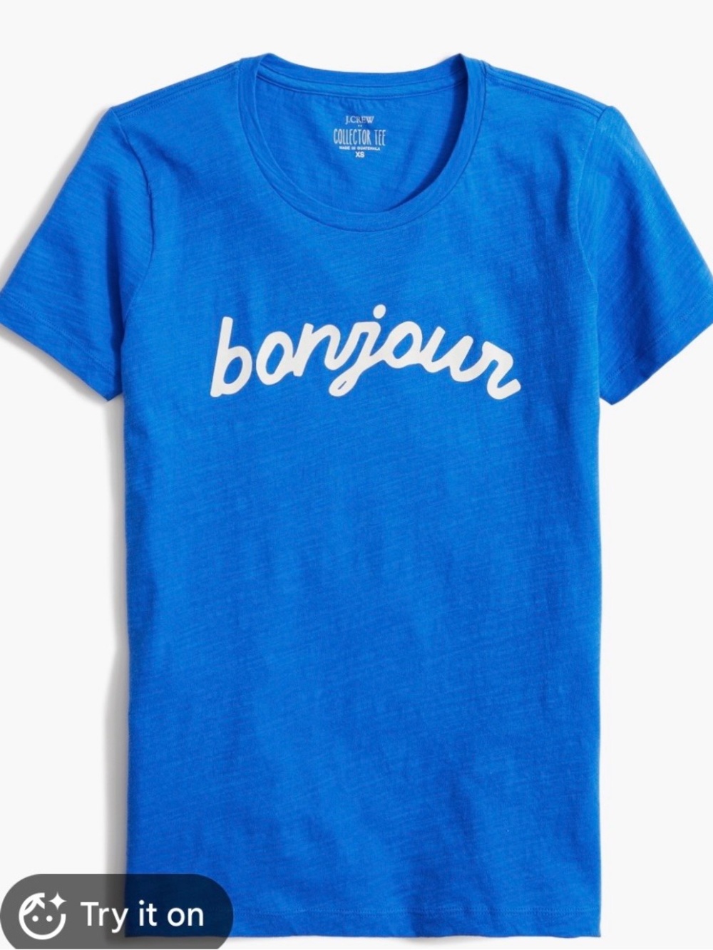 J.Crew graphic T-shirt MD